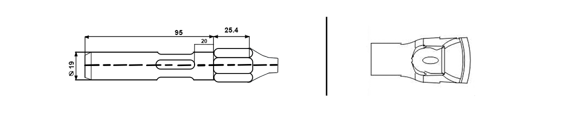 TCT Drill Rod